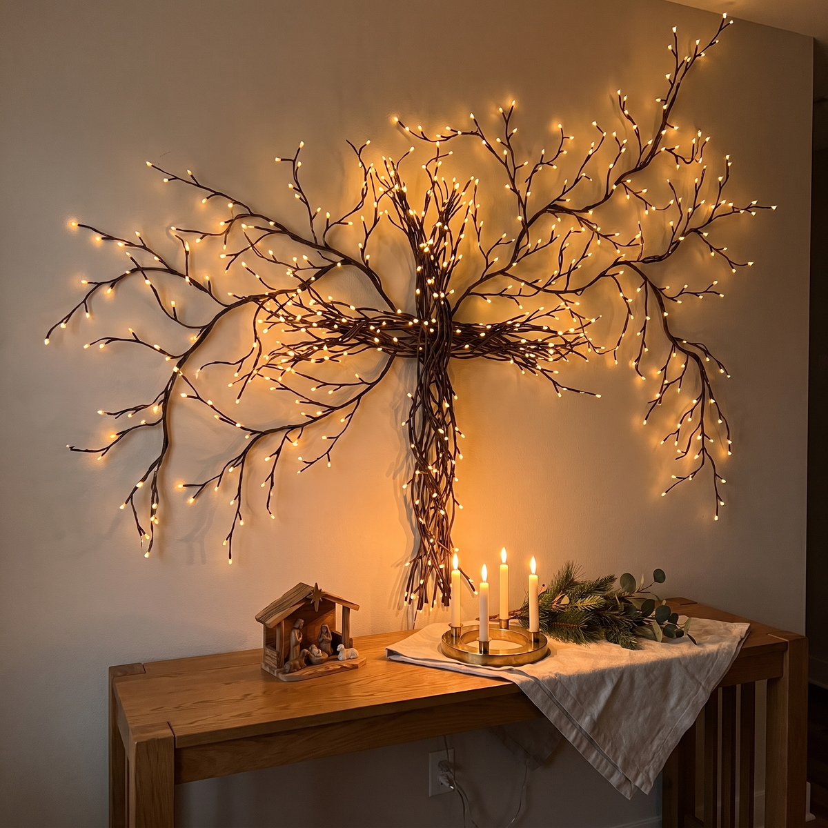 The Abide Vine Cross